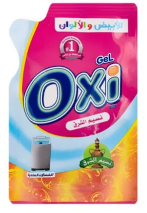 كيس اوكسي جل للملابس البيضاء والملونة،برائحه نسيم الشرق،30 جم