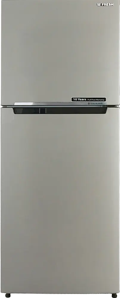 ثلاجة فريش، نوفروست، 369 لتر، 2 باب، فضي، FNT-BS400BS