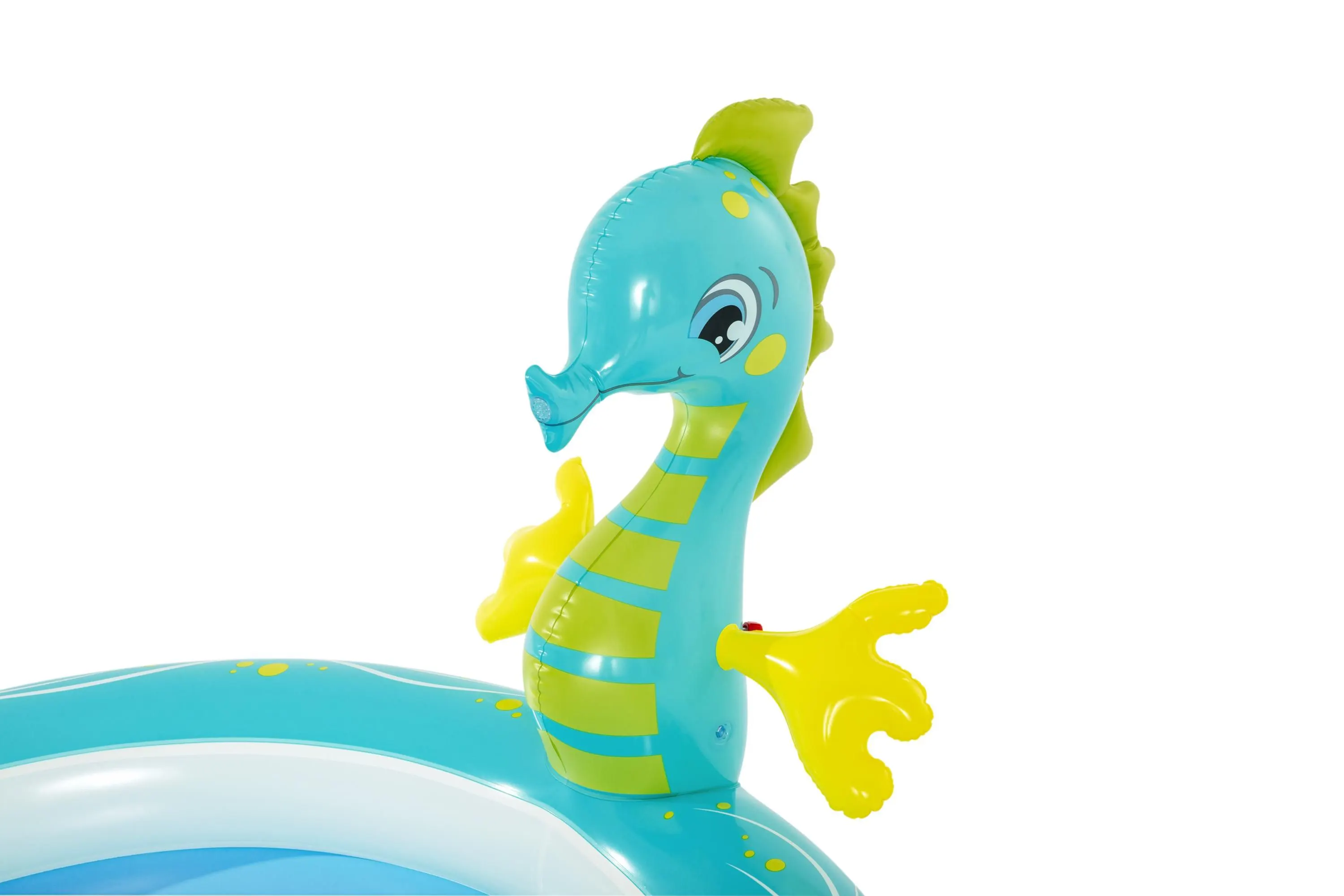 Bestway Seahorse Inflatable Swimming Pool, 140 Liter Capacity, Turquoise, 53114