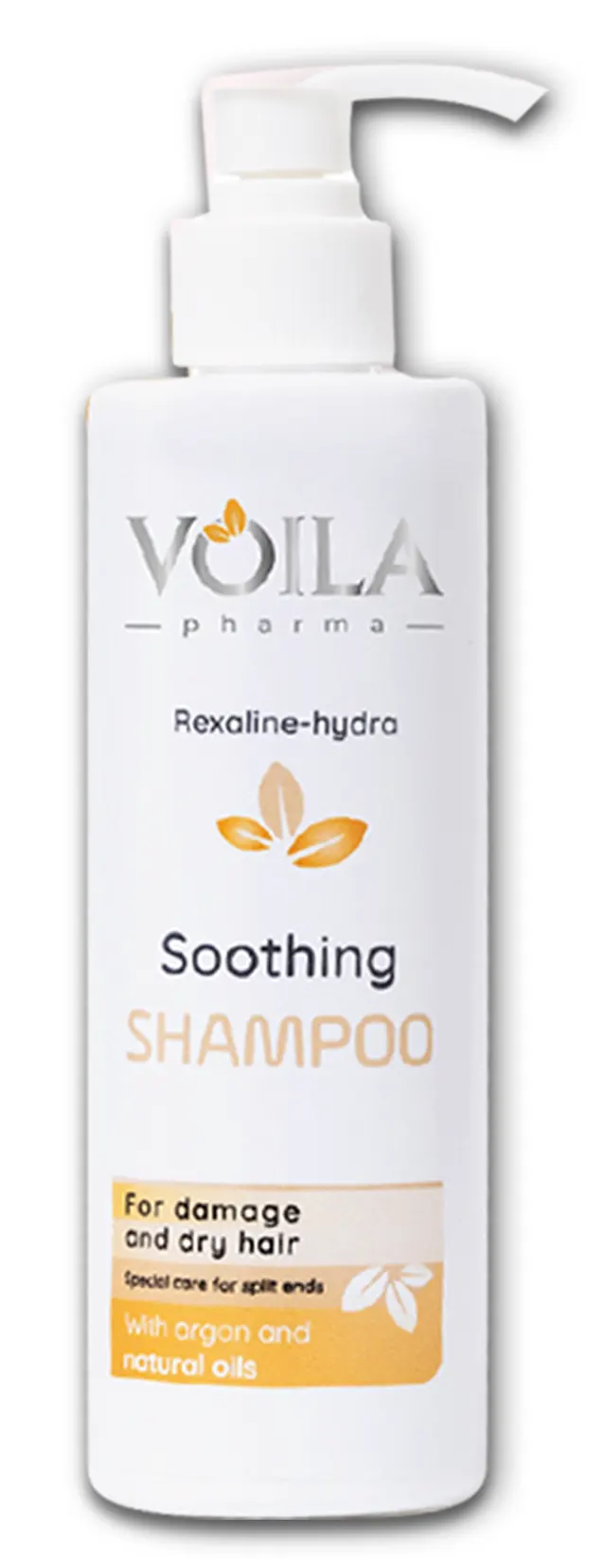 voila rexaline hydra Soothing Shampoo to moisturize and eliminate dryness 200 ml