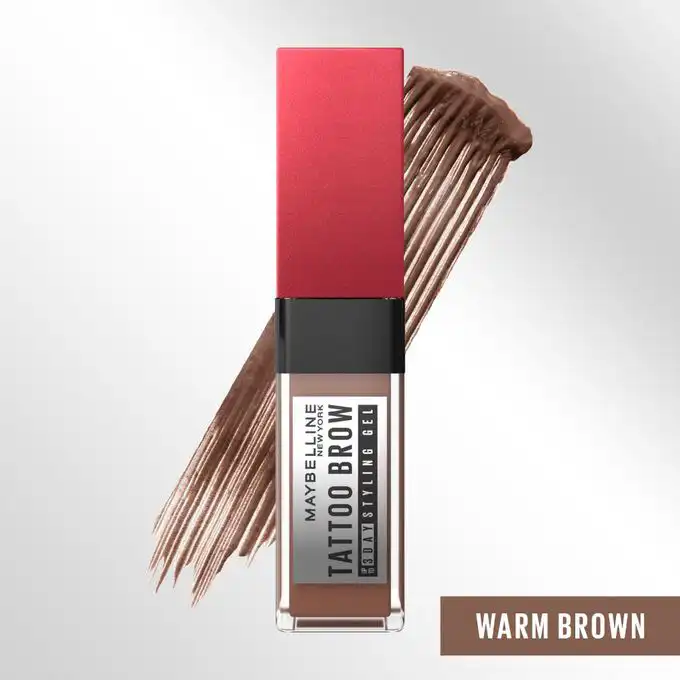 MAYBELLINE TATTOO BROW 3D GEL WARM BROWN