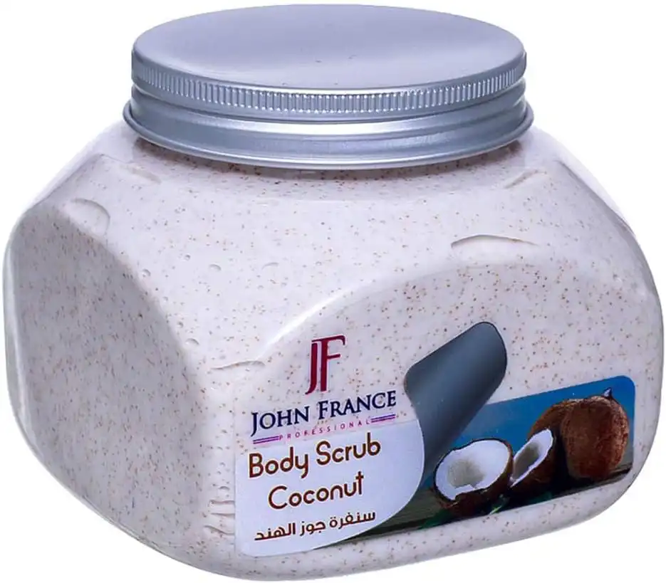 John France Body Scrub Coconut, 500ml.