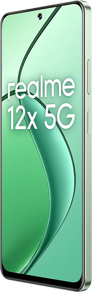 Realme 12X Dual SIM, 256GB Memory, 8GB RAM, 5G, Feather Green