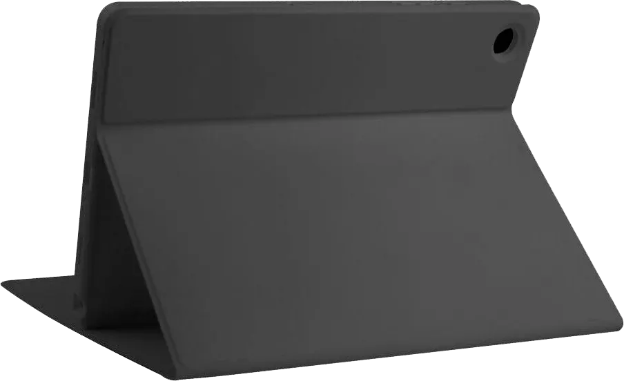 جراب قابل للطي بيونس مع لوحة مفاتيح بلوتوث ذكية قابلة للشحن لجهاز سامسونج تاب A9، أسود