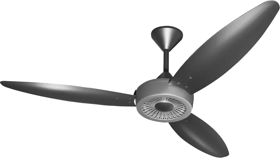 Prifix Rocket Ceiling Fan, 54 inch, 5 Speeds, Black, CFS-54