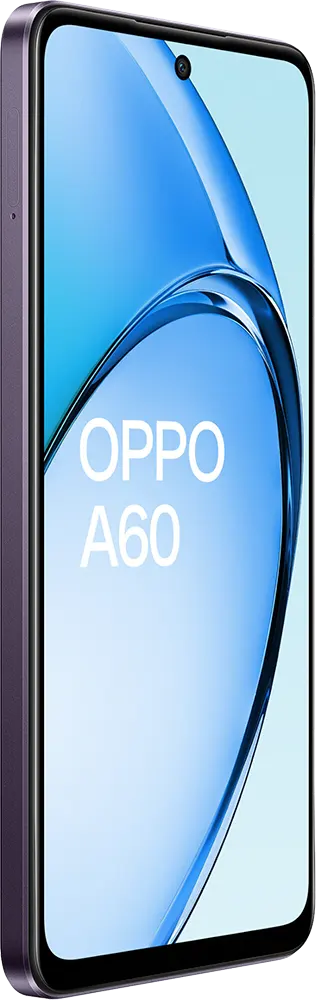 Oppo A60 Dual Sim Mobile, 256GB Memory, 8GB RAM, 4G LTE, Midnight Purple