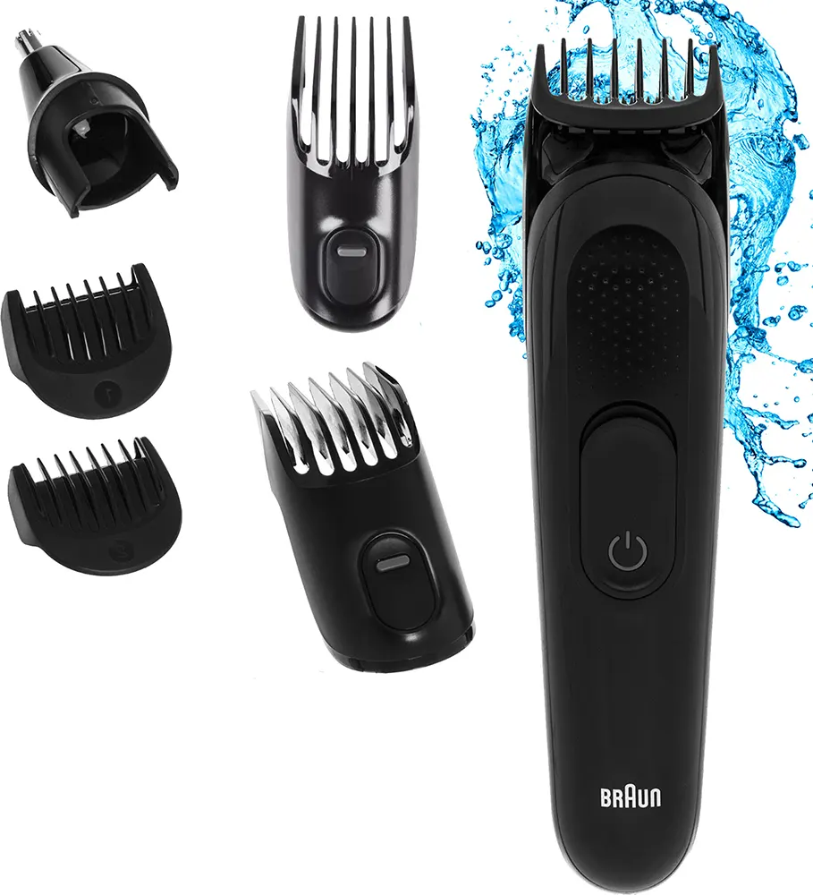 Braun Rechargeable All in One trimmer , Black, MGK3220