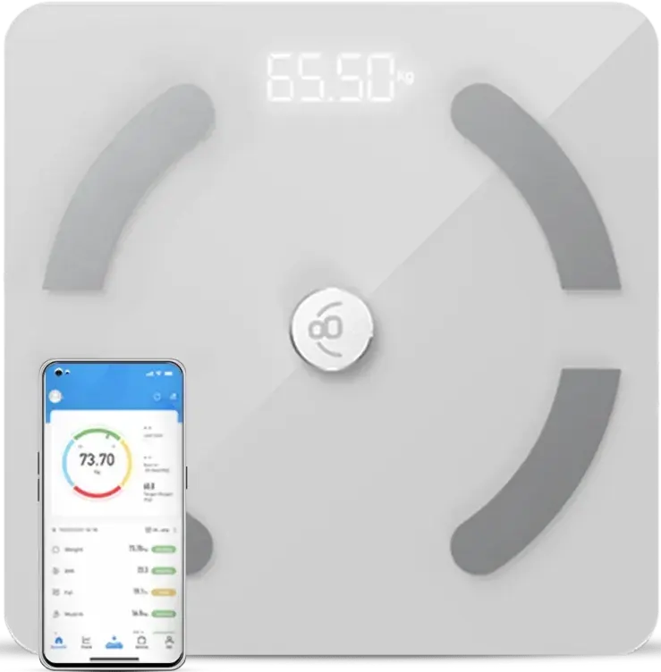 Cardo Smart Scale, 180 kg, Bluetooth, Rechargeable, Grey, SS01