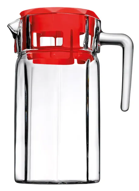 Turkish Koshim glass jug with lid, 1.25 liters, 43414