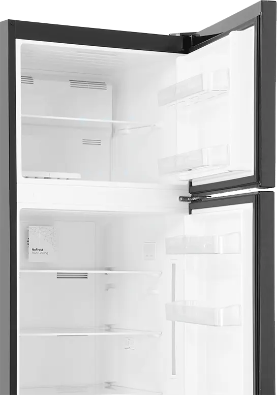 White Point No Frost Refrigerator, 451 Liters, 2 Doors, Inverter, Black, WPR483VB