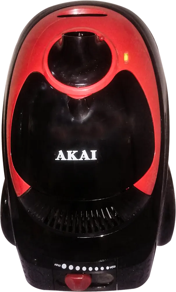 مكنسة كهربائية أكاي، 2000 وات، 5.5 لتر، أسود*أحمر، AK-2000