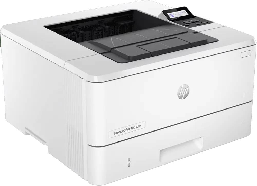 HP LaserJet Pro Monochrome Printer, White, 4003DW