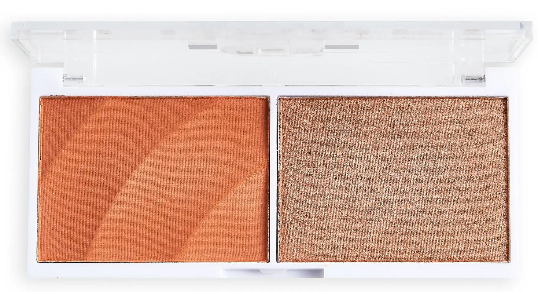REVOLUTION RELOVE COLOUR PLAY BLUSH & HIGHLIGHTER BLUSHED DUO PALETTE