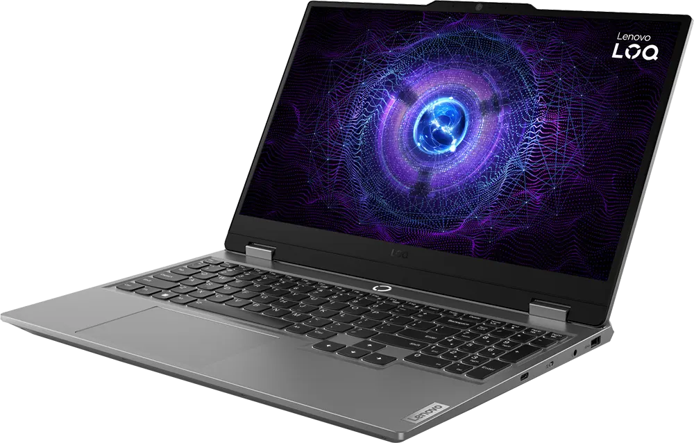 Lenovo Laptop LOQ 15IRX9, Intel® Core™ i7-13650HX, 16GB RAM, 512GB SSD Hard Disk, NVIDIA GeForce RTX4060 8GB GDDR6 Graphics Card, 15.6 Inch FHD IPS Display, Luna Grey + Mouse For Free