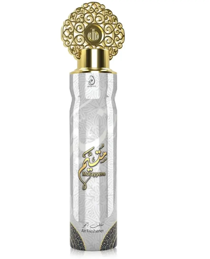 Arabiyat Air freshener spray, with mutayyem tscent, 300 ml, white