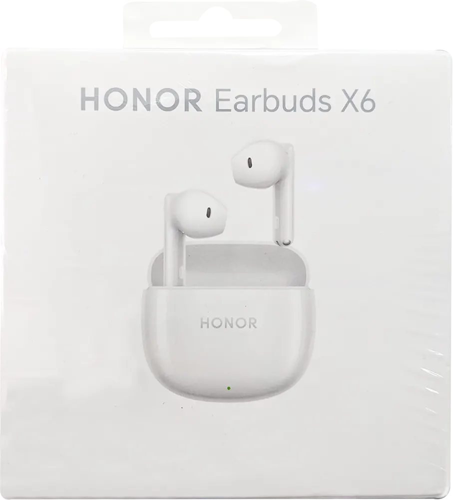 Honor Earbuds  X6 Bluetooth, 510 mAh battery, white