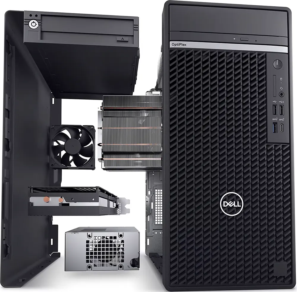 Desktop PC Dell Optiplex 7010MT Intel Core i5-13500H, 8GB RAM, 256B SSD Hard Disk, Intel HD Graphics , Black