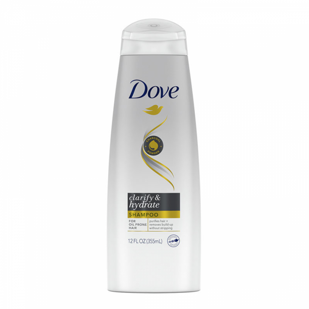 Dove Clarify & Hydrate Shampoo for Oily Hair 355 ml