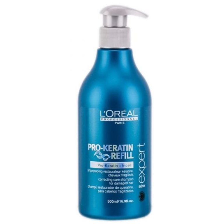 L'Oreal Serie Expert Pro Keratin Shampoo for damaged and weak hair, 500 ml