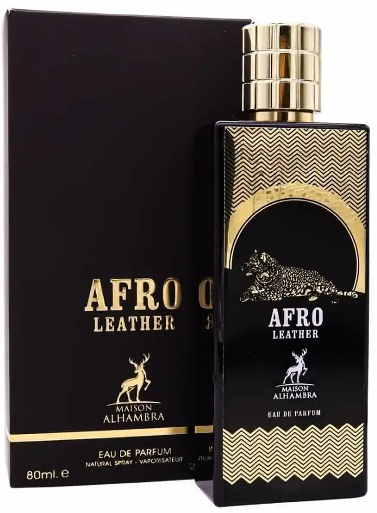 Afro Leather By Maison Alhambra for unisex EDP 80ml