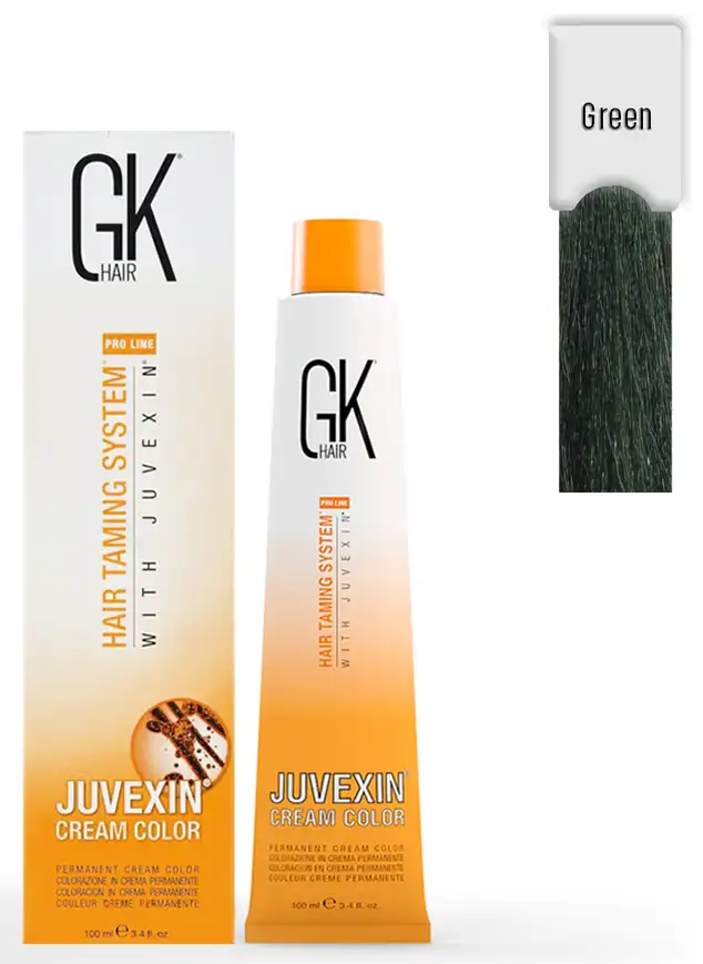 صبغه الشعر جوفكسن من جى كى ,درجة اخضر, 100 مل