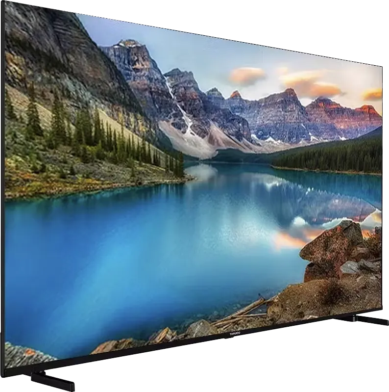 Tornado TV, 65 Inches, Smart, Built-In Receiver, DLED, 4K Resolution, Model 65US3500E