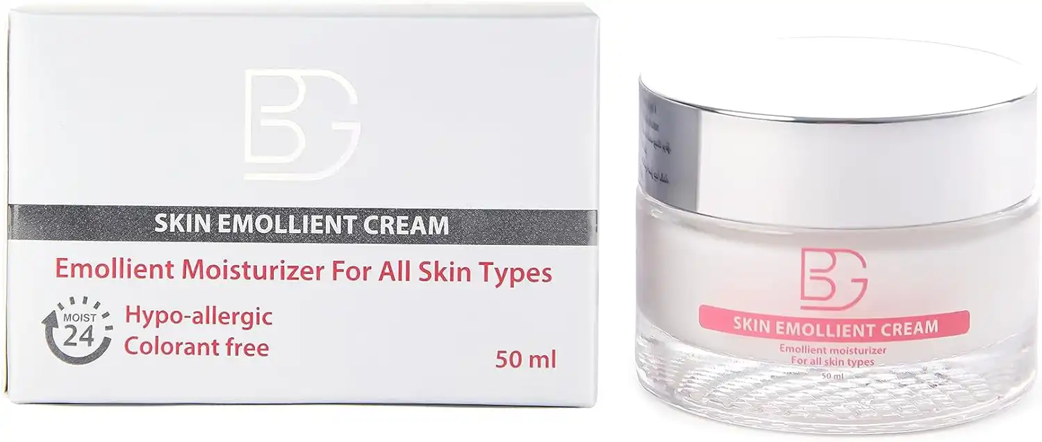 BG Emollient Moisturizer Cream For All Skin Types, 50ml