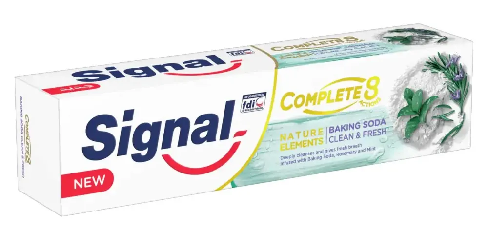 Signal Toothpaste Sodium Bicarbonate, 50 ml.