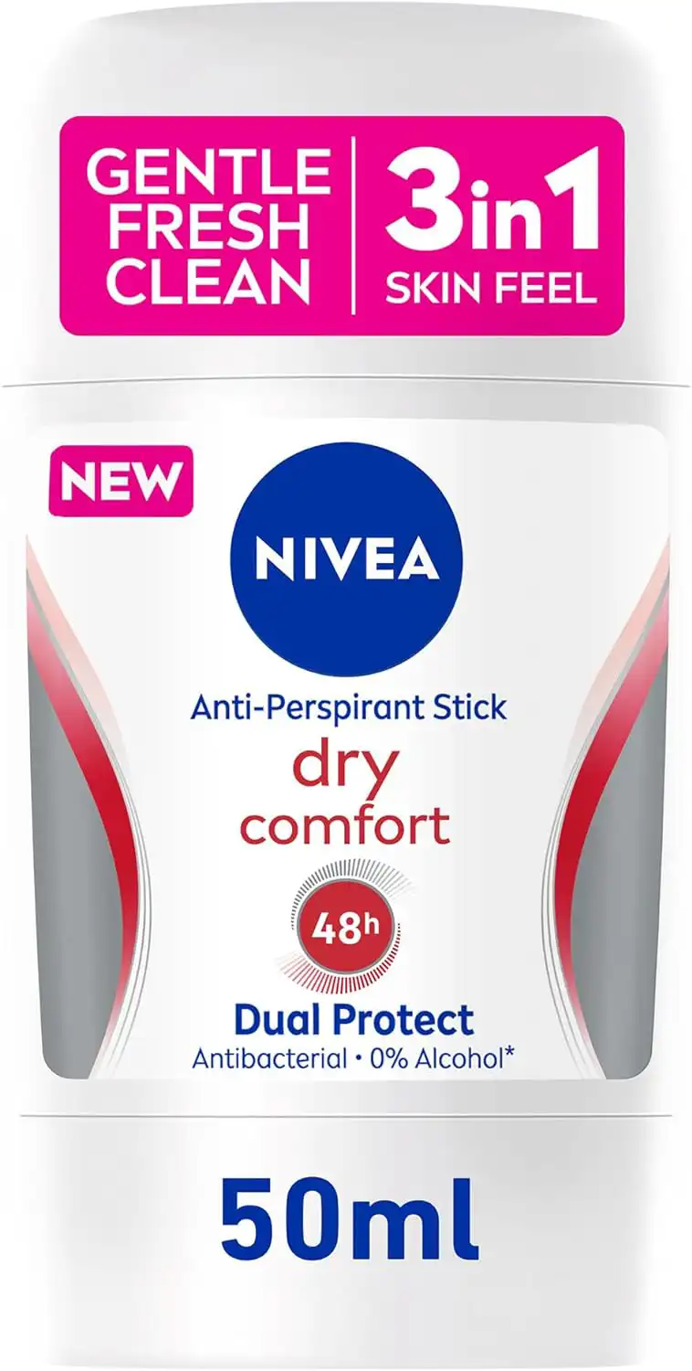 Nivea Deodorant for Women 3 in 1 Dry Comfort, Stick, 50 ml