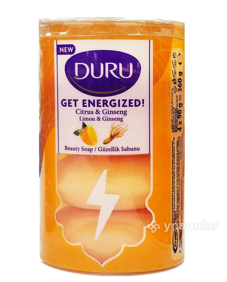 صابون دورو، برائحة الليمون والجينسينج ،٤ قطع