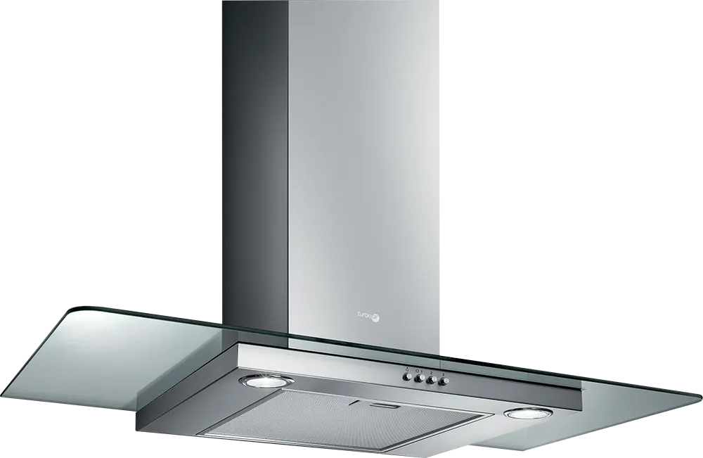 شفاط بلت ان  تربو اير حرف تي سيمبيوني، 90 سم، 3 سرعات، ستانلس ستيل*زجاج، فضي