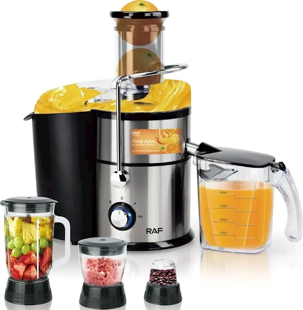 محضر طعام راف، 1000 وات، 4 في 1، أسود، R.2823