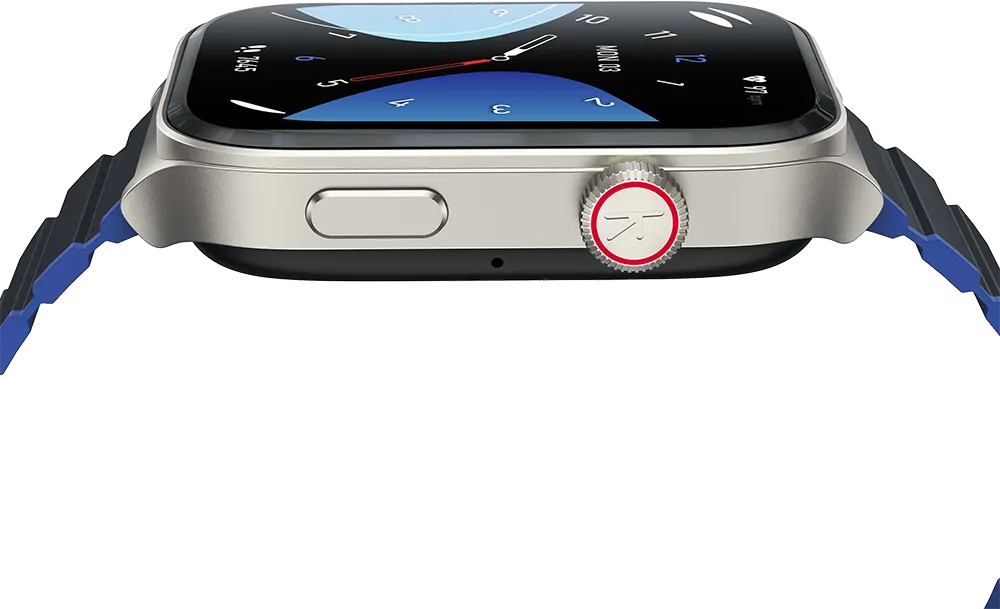 Kieslect Ks2 Smart Watch, AMOLED 2.01 Inch Touch Screen, 300 mAh Battery, Bluetooth, Black*Space Gray