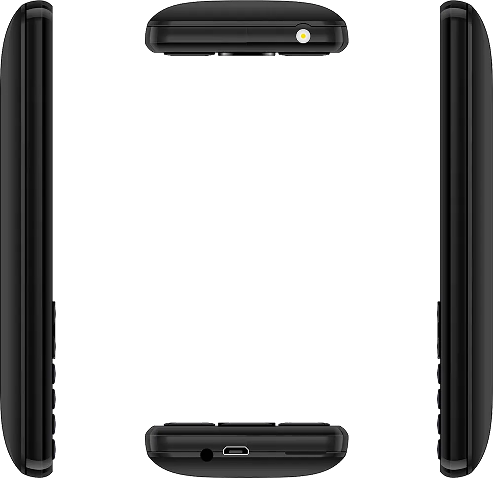 Micromax X809 Mobile Phone, Dual SIM, 32 MB memory, 32 MB RAM, Black