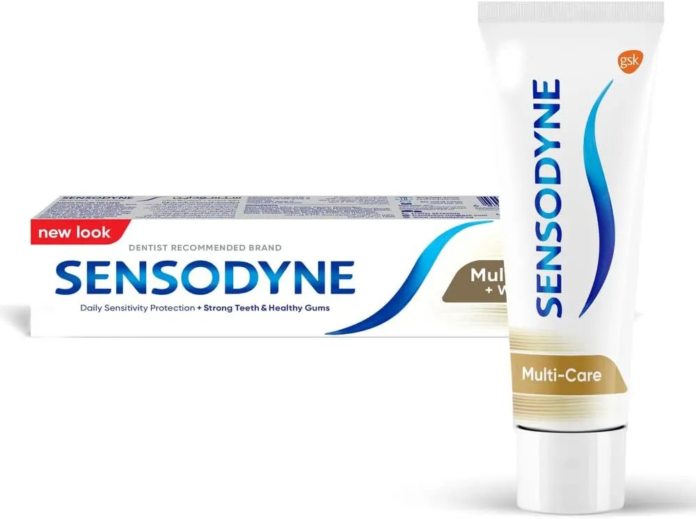 Sensodyne Multi Care Whitening Toothpaste, for sensitive teeth, 100 ml