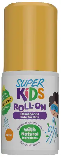 مزيل عرق رول اون للاطفال بالاناناس من سوبر كيدز 30مل