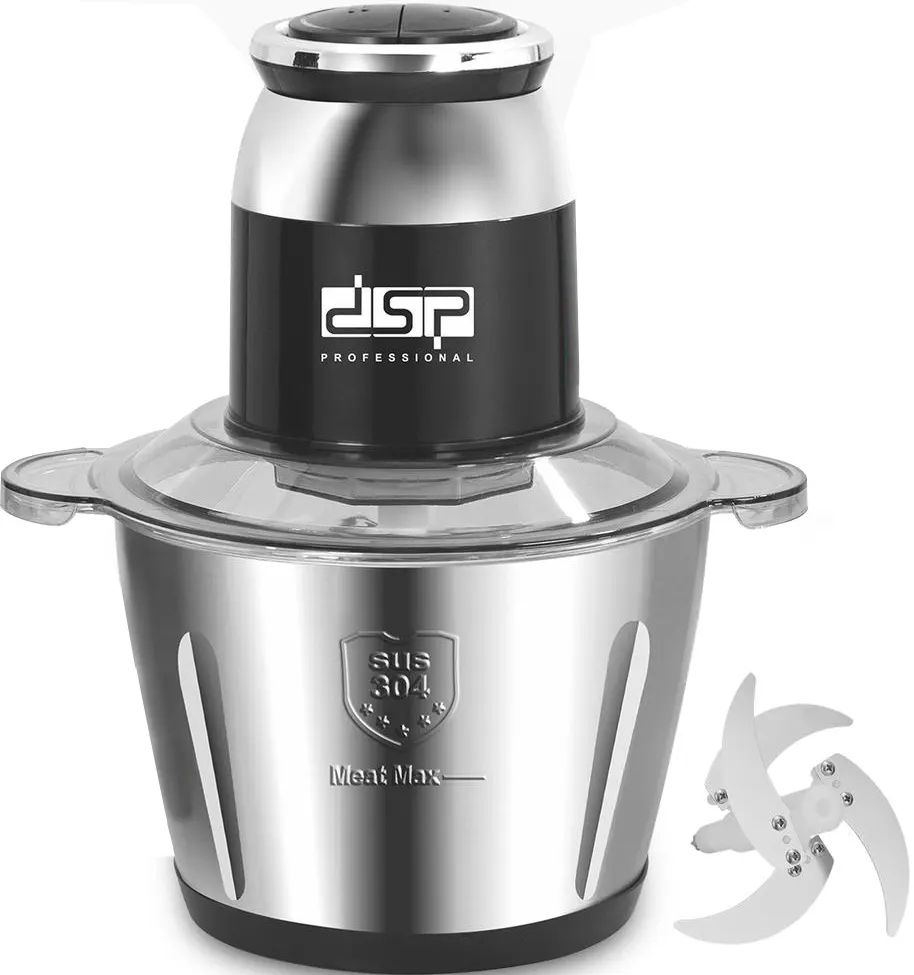 كبة كهربائية دي اس بي، استانلس، 300 وات، 3 لتر، فضي، KM4101