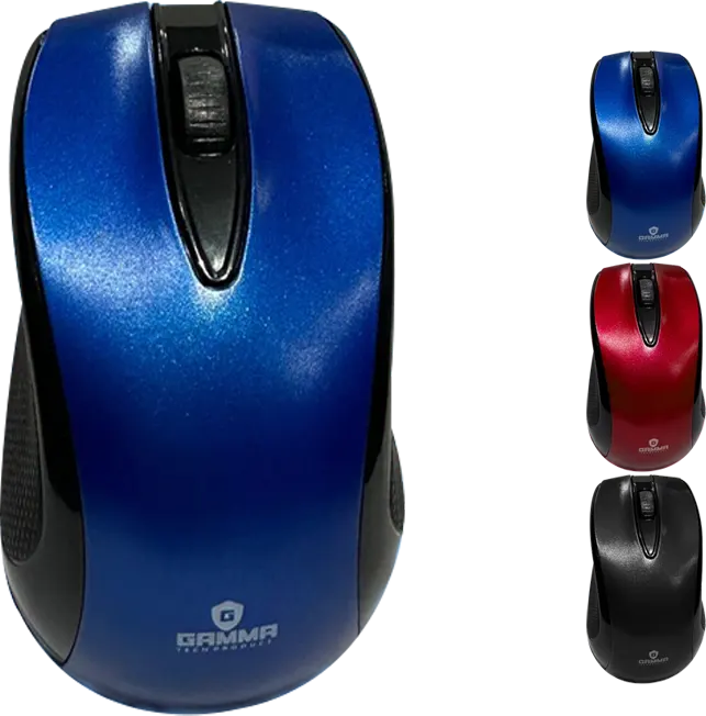 Wireless Mouse Gamma, 1200Dpi, Multi color, M-72