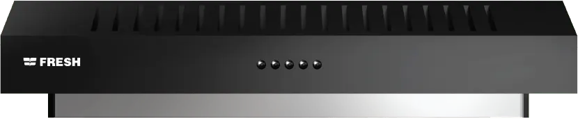 شفاط بلت ان فريش كلاسيك مسطح ،90 سم، 3 سرعات، اسود ميتالك، FHS90B40ML