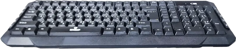 Gamma Wireless Keyboard & Mouse Combo, 2.4GHz, Black, K-516