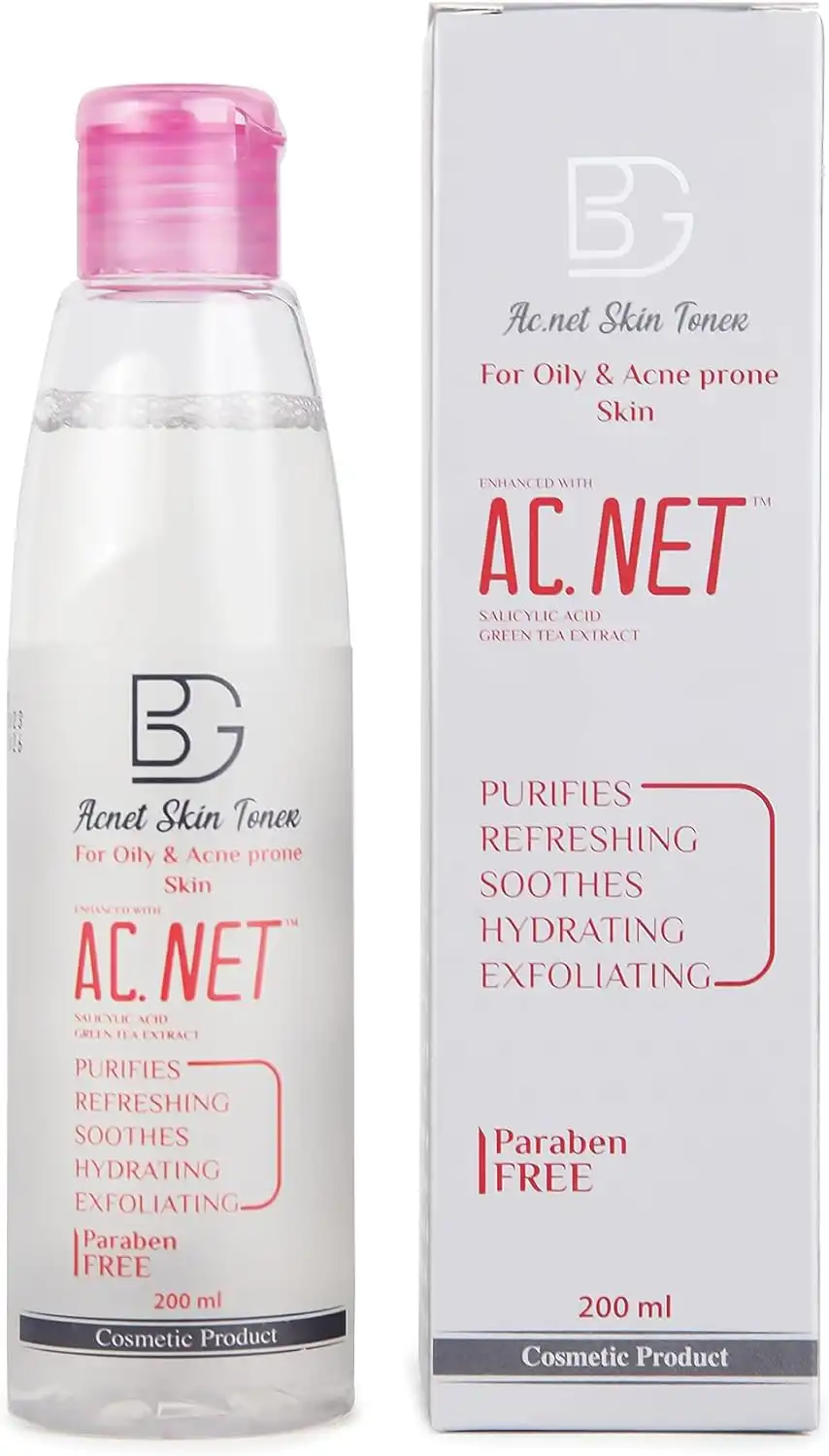 Bg Ac.Net Skin Toner For Oily And Acne Prone Skin 200 Ml