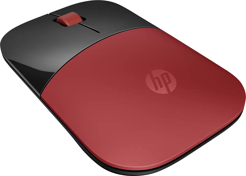 Wireless Mouse HP, 2.4GHz, 1200 DPI, Red, Z3700