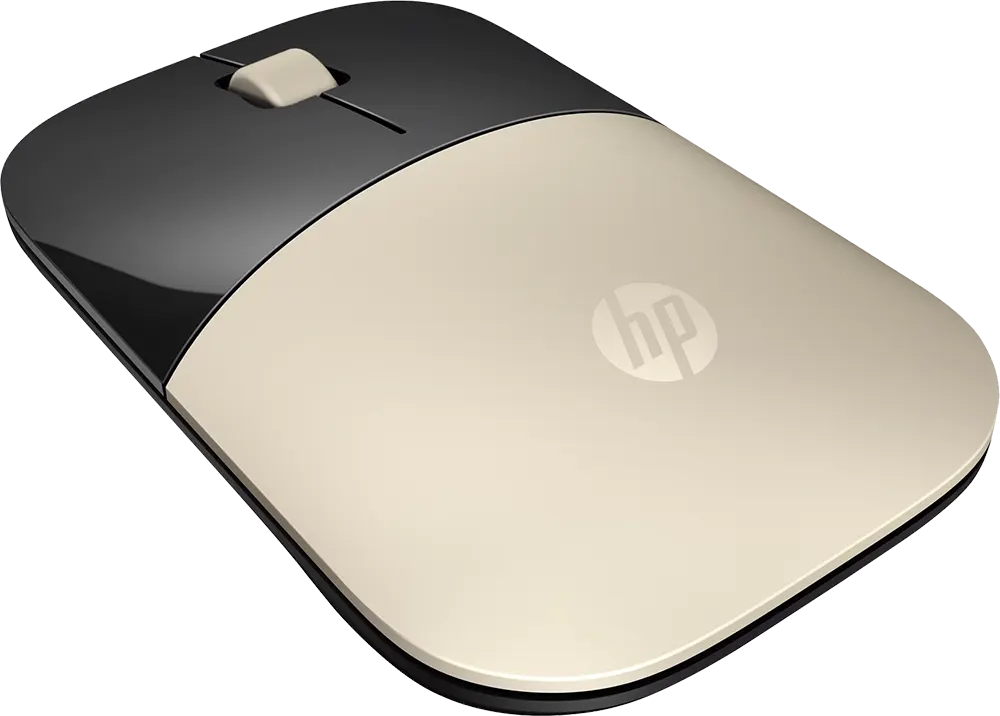 Wireless Mouse HP, 2.4GHz, 1200 DPI, Gold, Z3700