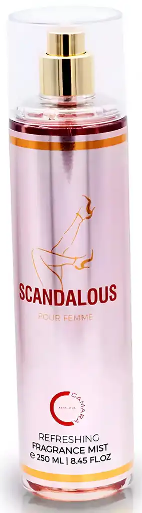Camara Scandalous Body Mist For Women, 250ML
