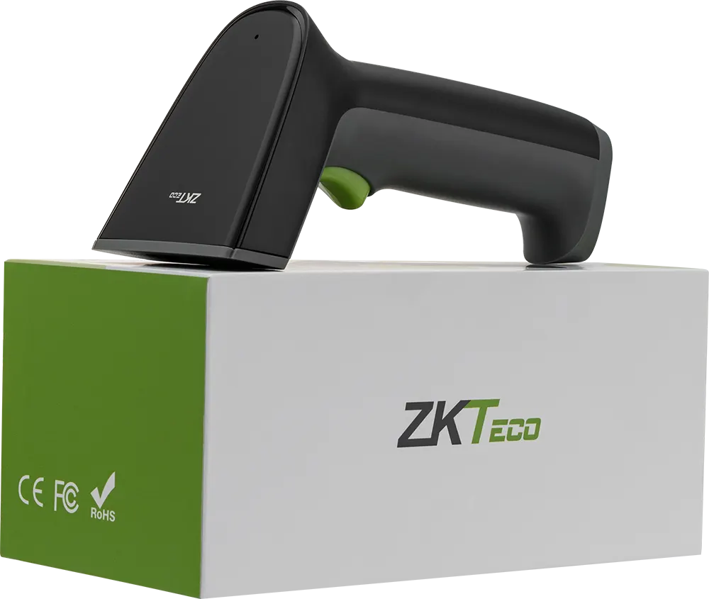 ZKTeco Scanner Barcode 1D ,USB , Black, ZKB101S