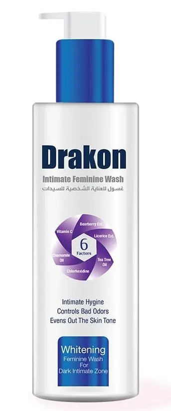 غسول تفتيح للعناية الشخصية للسيدات من دراكون 200 مل