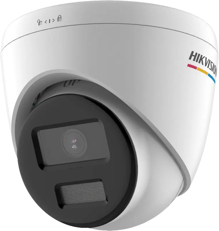 كاميرا هيكفيجن شبكية داخلية كولور فيو ثابتة 2 ميجابكسل، عدسة 2.8 ملم، أبيض، DS-2CD1327G0
