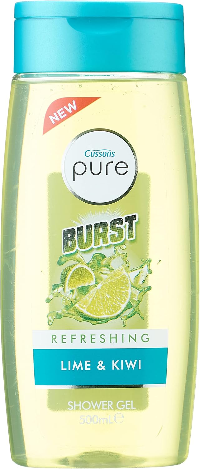 Cussons ​​Pure Lemon and Kiwi Shower Gel 500 ml