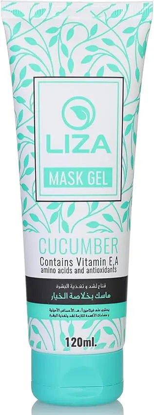 Liza firming and nourishing gel mask with cucumber extract, 120 ml