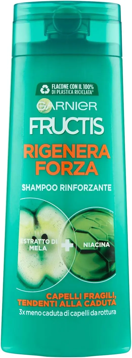 Garnier Fructis Shampoo for weak hair loss, 250 ml